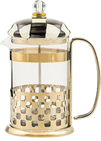 MacKenzie-Childs Courtly Check French Press
