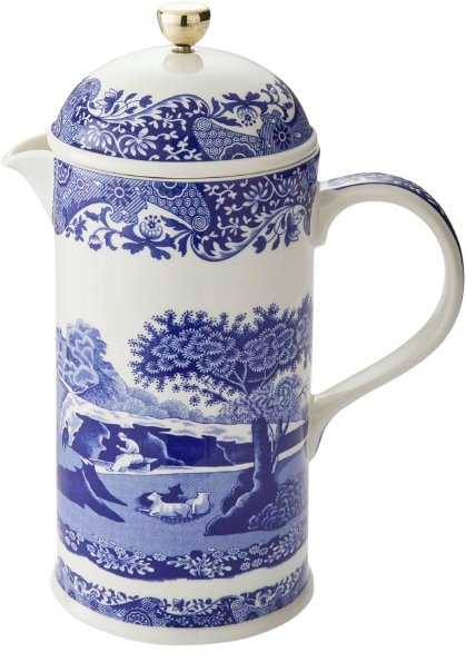 Spode Blue Italian French Press